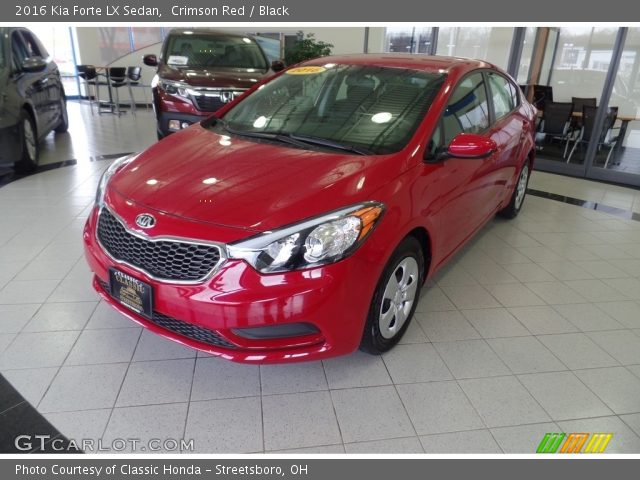 2016 Kia Forte LX Sedan in Crimson Red