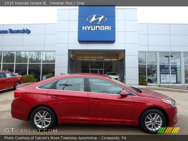2016 Hyundai Sonata SE in Venetian Red