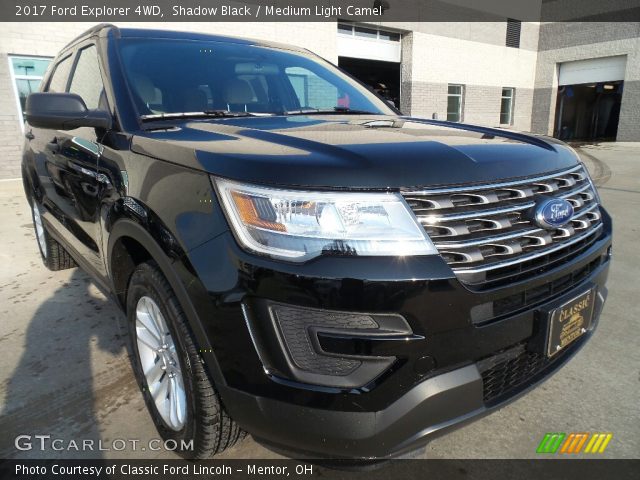 2017 Ford Explorer 4WD in Shadow Black