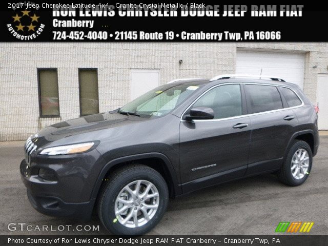 2017 Jeep Cherokee Latitude 4x4 in Granite Crystal Metallic