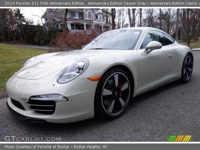 2014 Porsche 911 50th Anniversary Edition in Anniversary Edition Geyser Gray