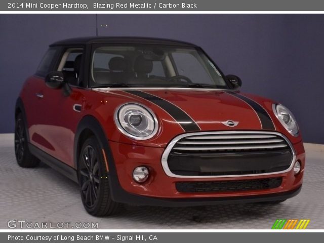 2014 Mini Cooper Hardtop in Blazing Red Metallic