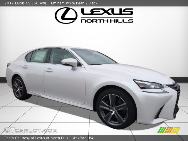 2017 Lexus GS 350 AWD in Eminent White Pearl