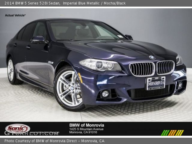 2014 BMW 5 Series 528i Sedan in Imperial Blue Metallic