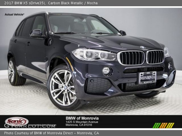 2017 BMW X5 sDrive35i in Carbon Black Metallic