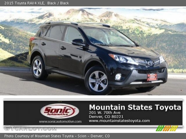 2015 Toyota RAV4 XLE in Black