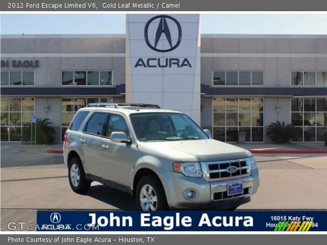2012 Ford Escape Limited V6 in Gold Leaf Metallic