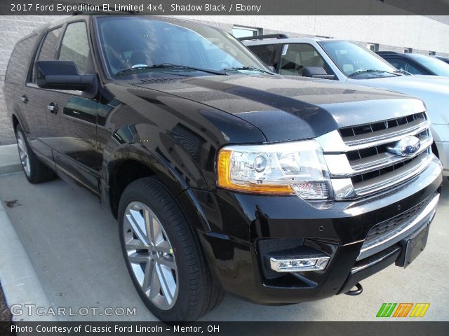 2017 Ford Expedition EL Limited 4x4 in Shadow Black