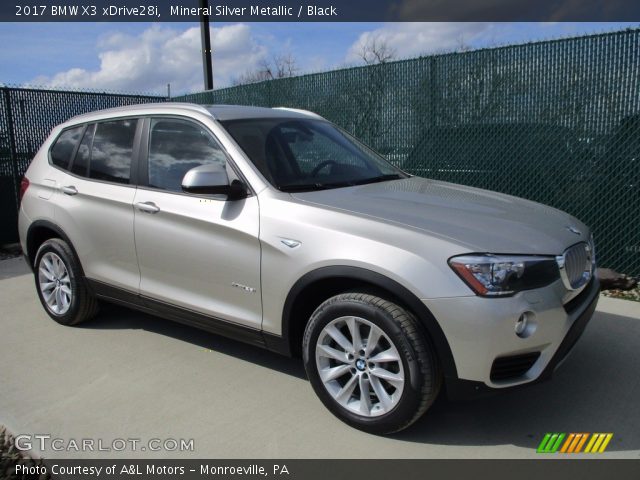 2017 BMW X3 xDrive28i in Mineral Silver Metallic