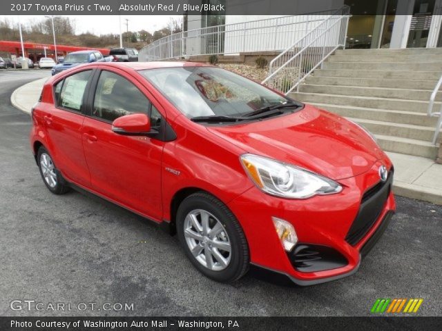2017 Toyota Prius c Two in Absolutly Red