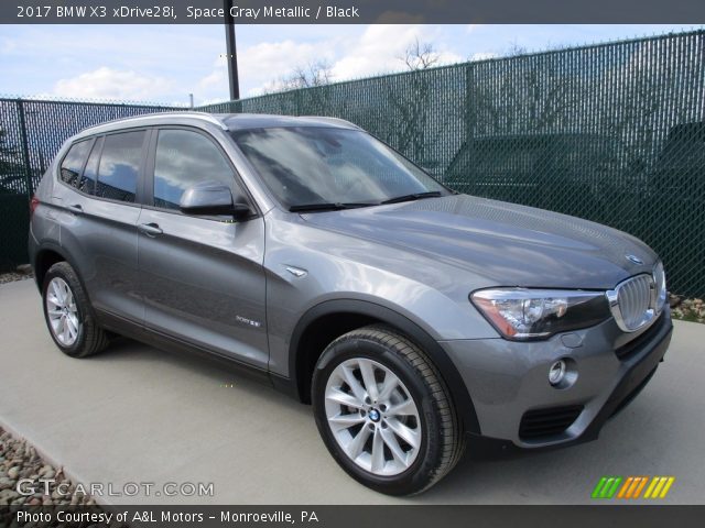 2017 BMW X3 xDrive28i in Space Gray Metallic