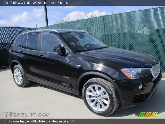 2017 BMW X3 xDrive28i in Jet Black