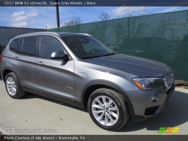2017 BMW X3 xDrive28i in Space Gray Metallic
