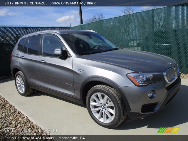 2017 BMW X3 xDrive28i in Space Gray Metallic