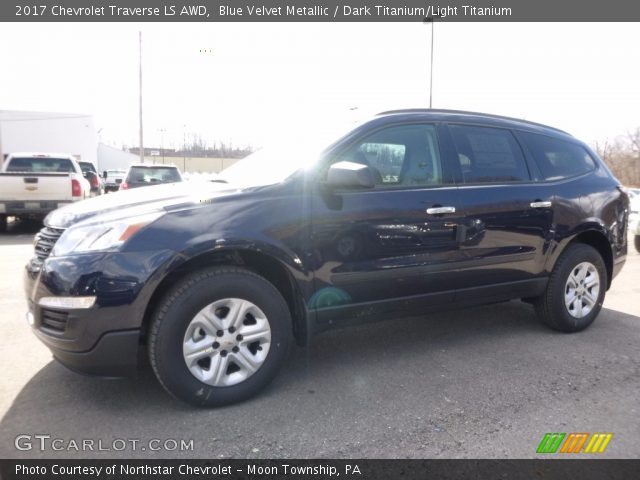 2017 Chevrolet Traverse LS AWD in Blue Velvet Metallic