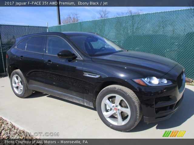 2017 Jaguar F-PACE 35t AWD Premium in Ebony Black