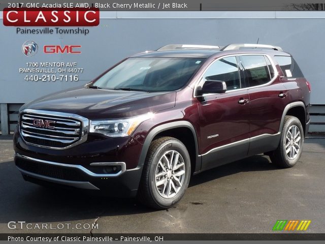 2017 GMC Acadia SLE AWD in Black Cherry Metallic