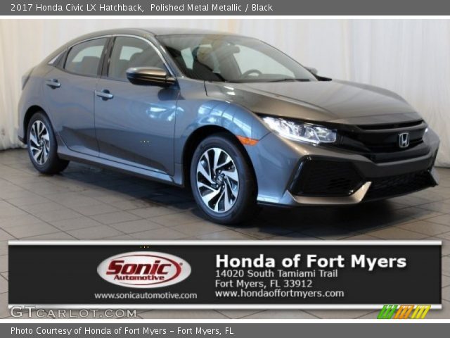 2017 Honda Civic LX Hatchback in Polished Metal Metallic