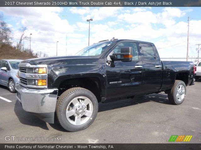 2017 Chevrolet Silverado 2500HD Work Truck Double Cab 4x4 in Black