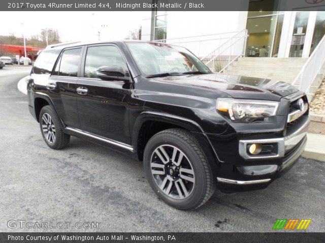 2017 Toyota 4Runner Limited 4x4 in Midnight Black Metallic