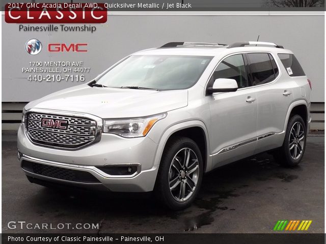 2017 GMC Acadia Denali AWD in Quicksilver Metallic