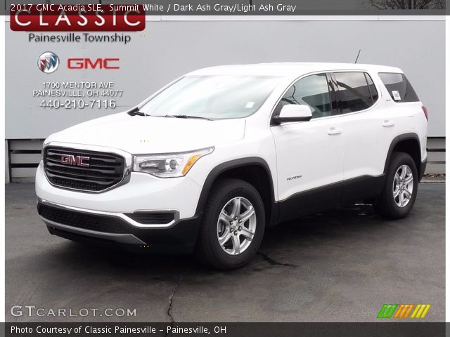2017 GMC Acadia SLE in Summit White
