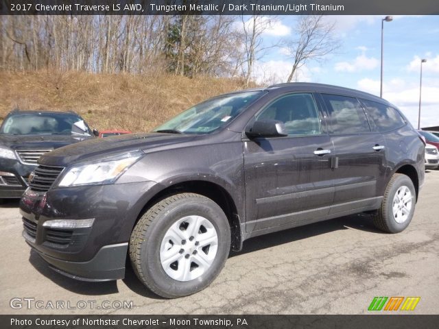 2017 Chevrolet Traverse LS AWD in Tungsten Metallic
