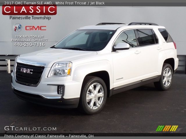 2017 GMC Terrain SLE AWD in White Frost Tricoat