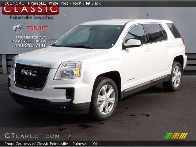 2017 GMC Terrain SLE in White Frost Tricoat