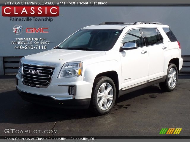 2017 GMC Terrain SLE AWD in White Frost Tricoat