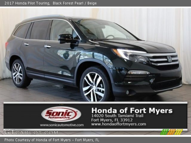2017 Honda Pilot Touring in Black Forest Pearl