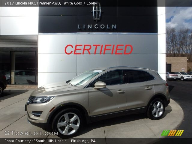2017 Lincoln MKC Premier AWD in White Gold