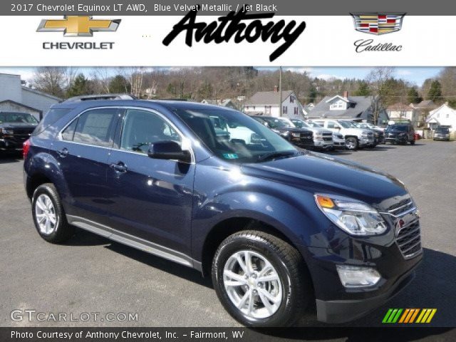 2017 Chevrolet Equinox LT AWD in Blue Velvet Metallic