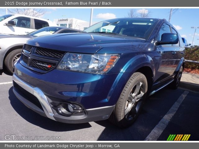 2015 Dodge Journey Crossroad in Fathom Blue Pearl