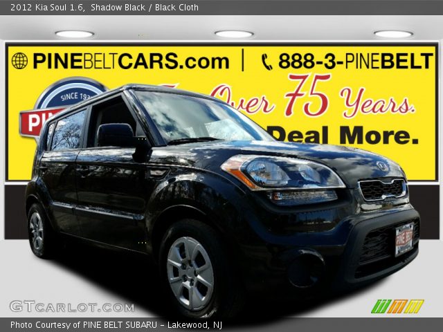 2012 Kia Soul 1.6 in Shadow Black