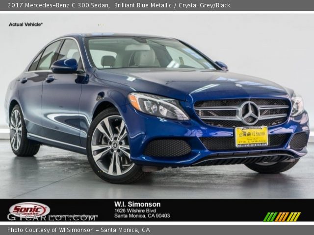 2017 Mercedes-Benz C 300 Sedan in Brilliant Blue Metallic