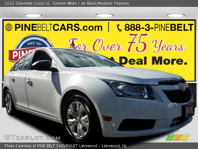 2012 Chevrolet Cruze LS in Summit White