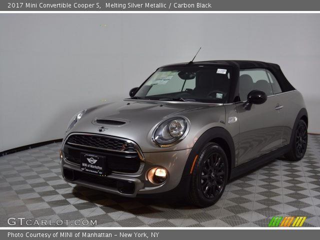 2017 Mini Convertible Cooper S in Melting Silver Metallic