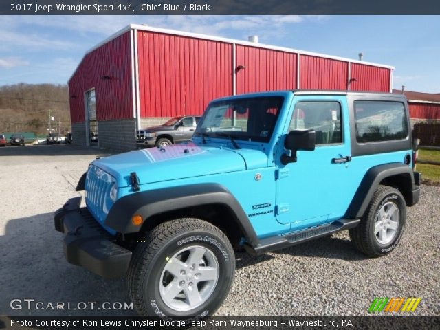 2017 Jeep Wrangler Sport 4x4 in Chief Blue