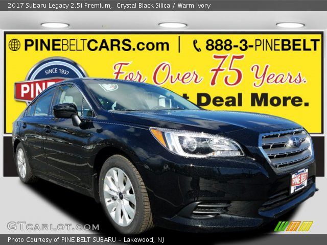 2017 Subaru Legacy 2.5i Premium in Crystal Black Silica