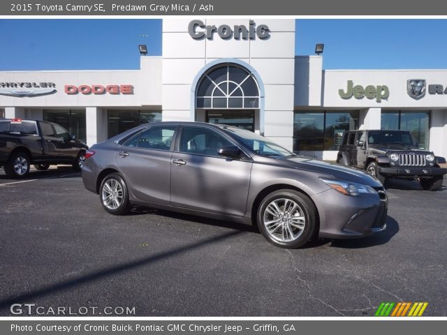 2015 Toyota Camry SE in Predawn Gray Mica