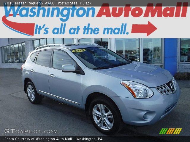 2013 Nissan Rogue SV AWD in Frosted Steel