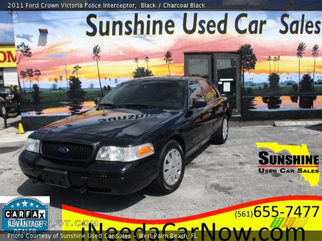 2011 Ford Crown Victoria Police Interceptor in Black