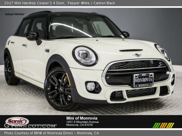 2017 Mini Hardtop Cooper S 4 Door in Pepper White