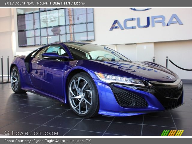 2017 Acura NSX  in Nouvelle Blue Pearl