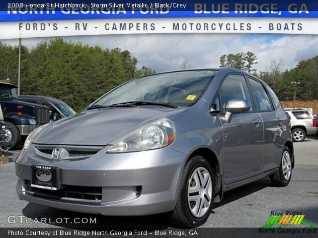 2008 Honda Fit Hatchback in Storm Silver Metallic