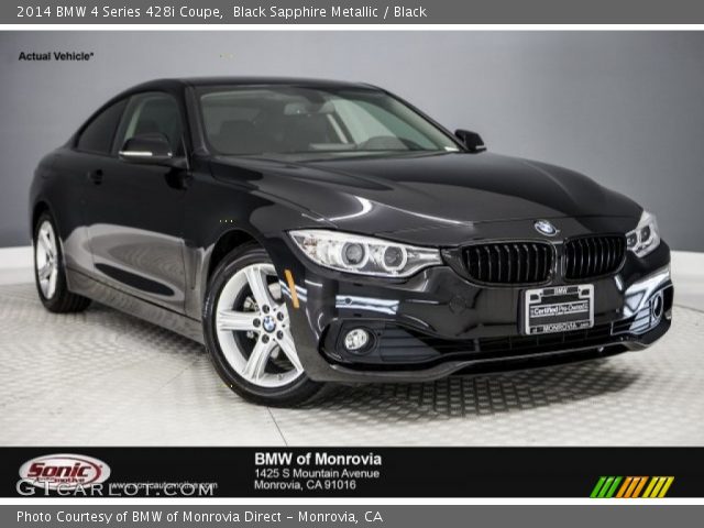 2014 BMW 4 Series 428i Coupe in Black Sapphire Metallic