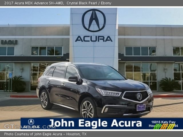 2017 Acura MDX Advance SH-AWD in Crystal Black Pearl