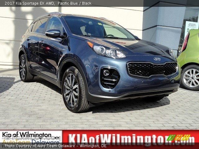 2017 Kia Sportage EX AWD in Pacific Blue