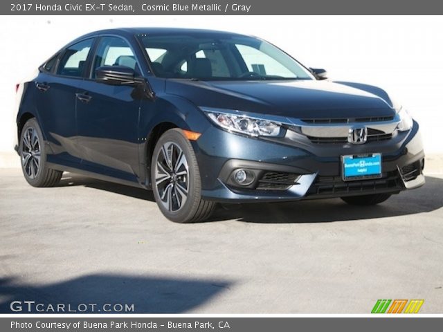 2017 Honda Civic EX-T Sedan in Cosmic Blue Metallic